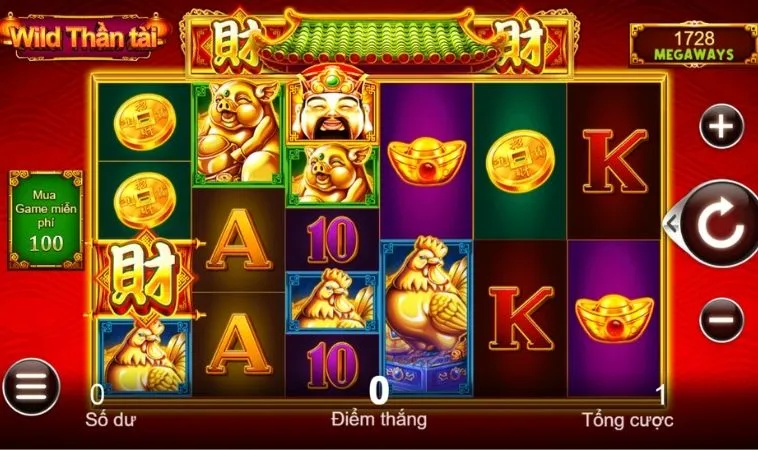 Rước Lộc Về Nhà Cùng Trò Chơi Nổ Hũ Thần Tài Tại Blue88 2 Đồ họa game Nổ Hũ Thần Tài Tại Blue88 thiết kế đẹp, ấn tượng