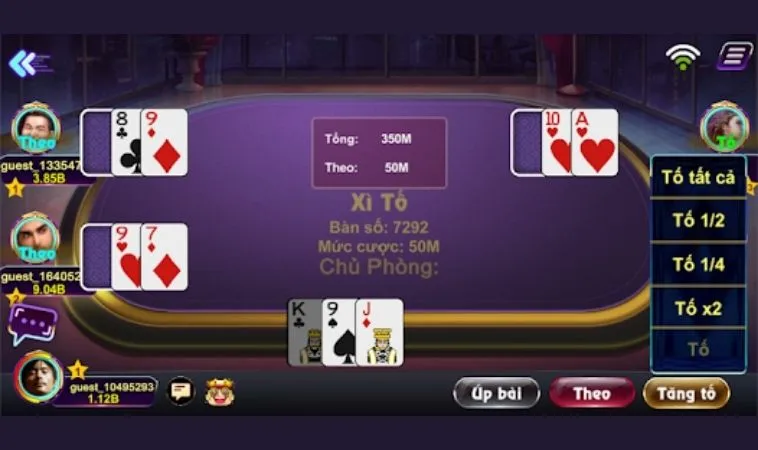 Khám Phá Trò Chơi Xì Tố Tại Blue88 Đỉnh Cao Cho Tân Thủ 2 Bàn chơi Xì Tố Tại Blue88